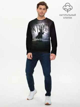 Мужской лонгслив базовый / I, the Mask - In Flames