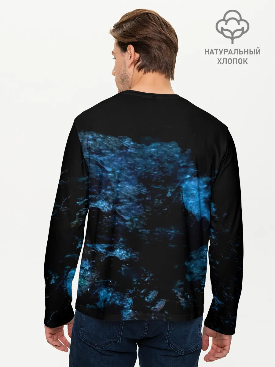 Мужской лонгслив базовый / Subterranean - In Flames