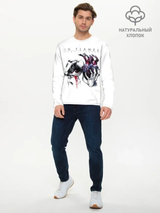 Мужской лонгслив базовый / Come Clarity - In Flames