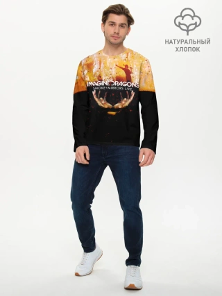 Мужской лонгслив базовый / Smoke + Mirrors Live