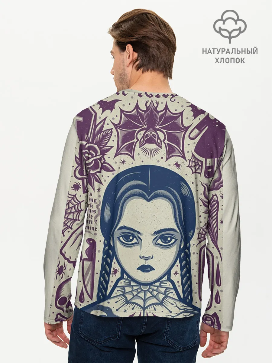 Мужской лонгслив базовый / THE ADDAMS FAMILY NW2