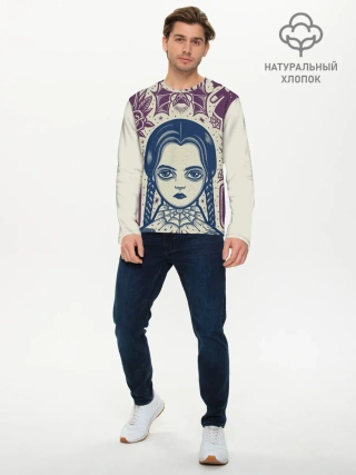 Мужской лонгслив базовый / THE ADDAMS FAMILY NW2