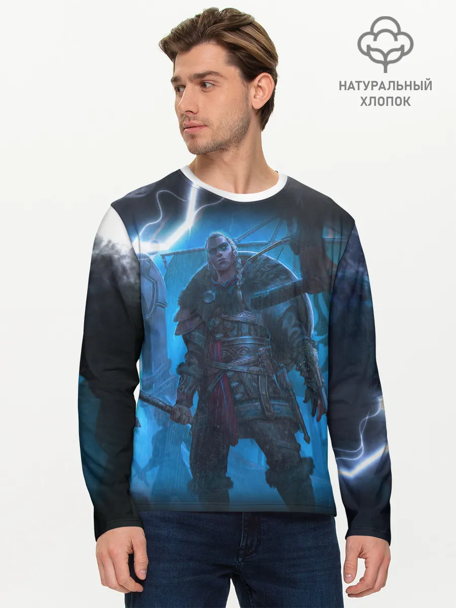 Мужской лонгслив базовый / ASSASSINS CREED VALHALLA | ВАЛХАЛЛА
