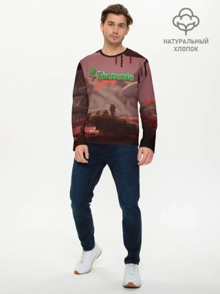 Мужской лонгслив базовый / Terraria | Тэррария