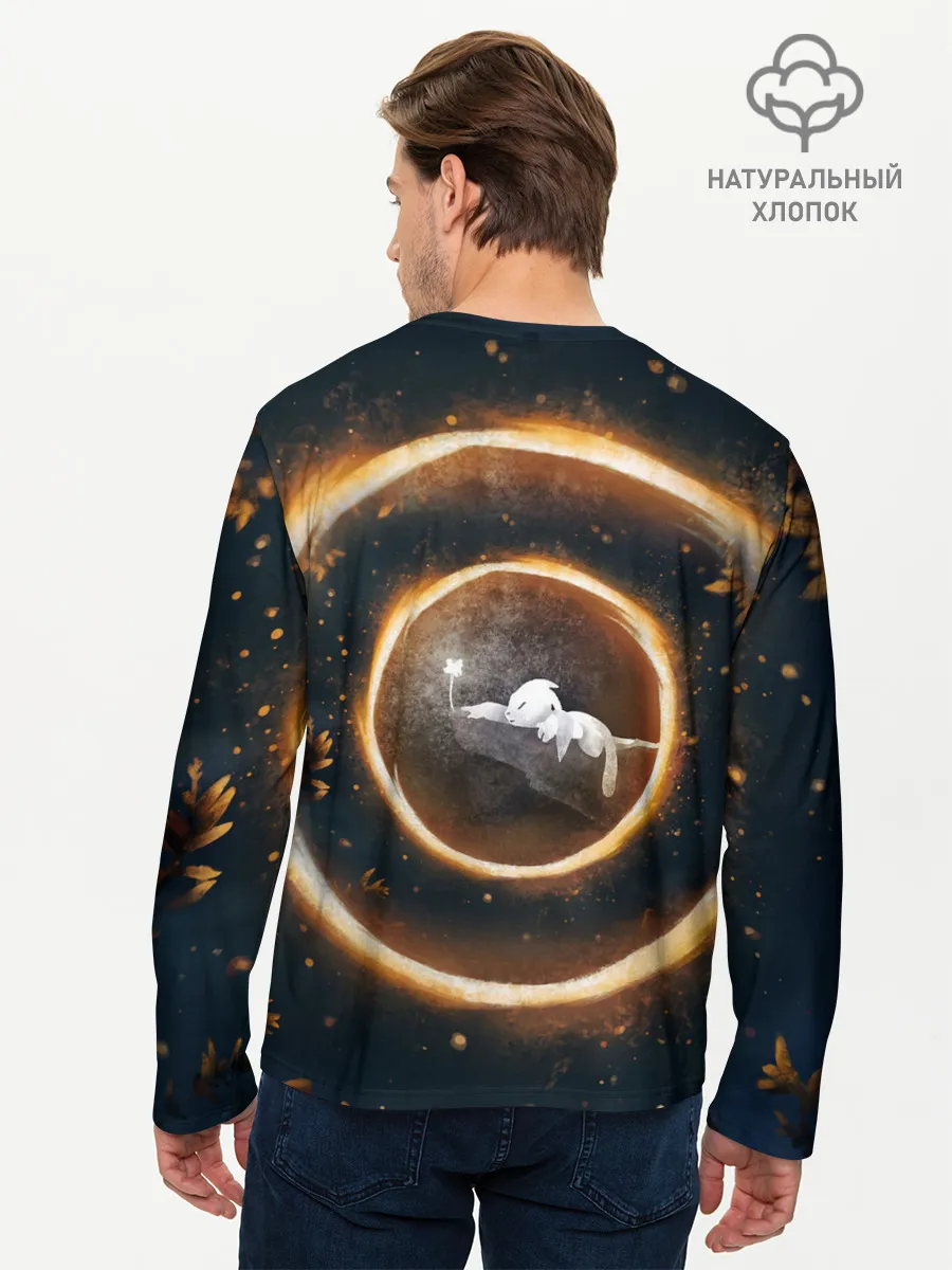 Мужской лонгслив базовый / Ori and Flower