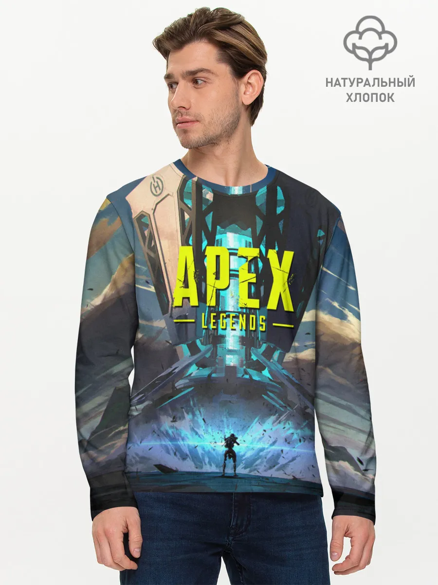 Мужской лонгслив базовый / APEX Legends boom