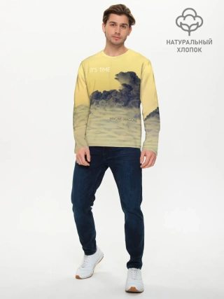 Мужской лонгслив базовый / Its Time - Imagine Dragons