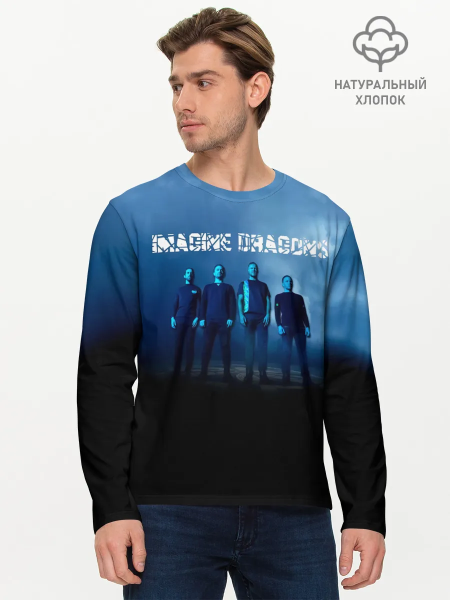 Мужской лонгслив базовый / Greatest Hits - Imagine Dragons