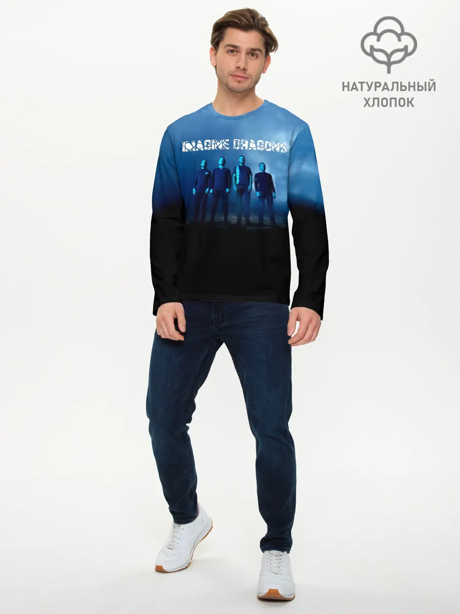 Мужской лонгслив базовый / Greatest Hits - Imagine Dragons