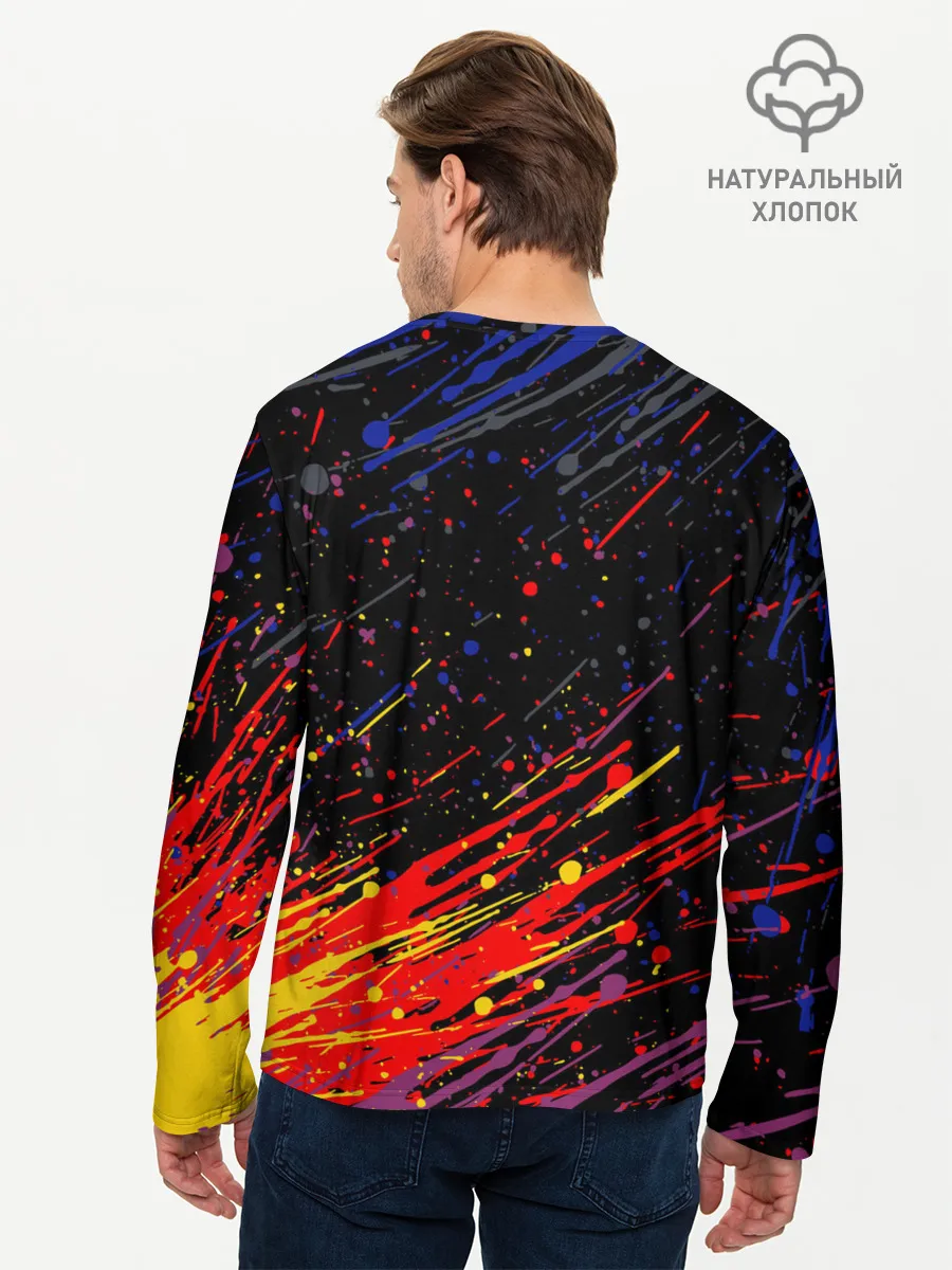 Мужской лонгслив базовый / Friday Night Funkin