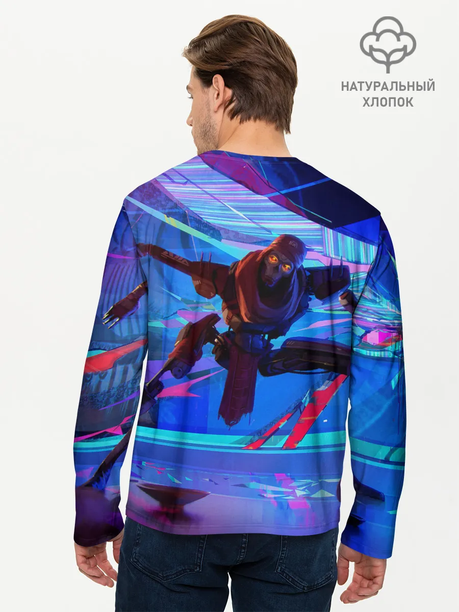 Мужской лонгслив базовый / Опасный Ревенант