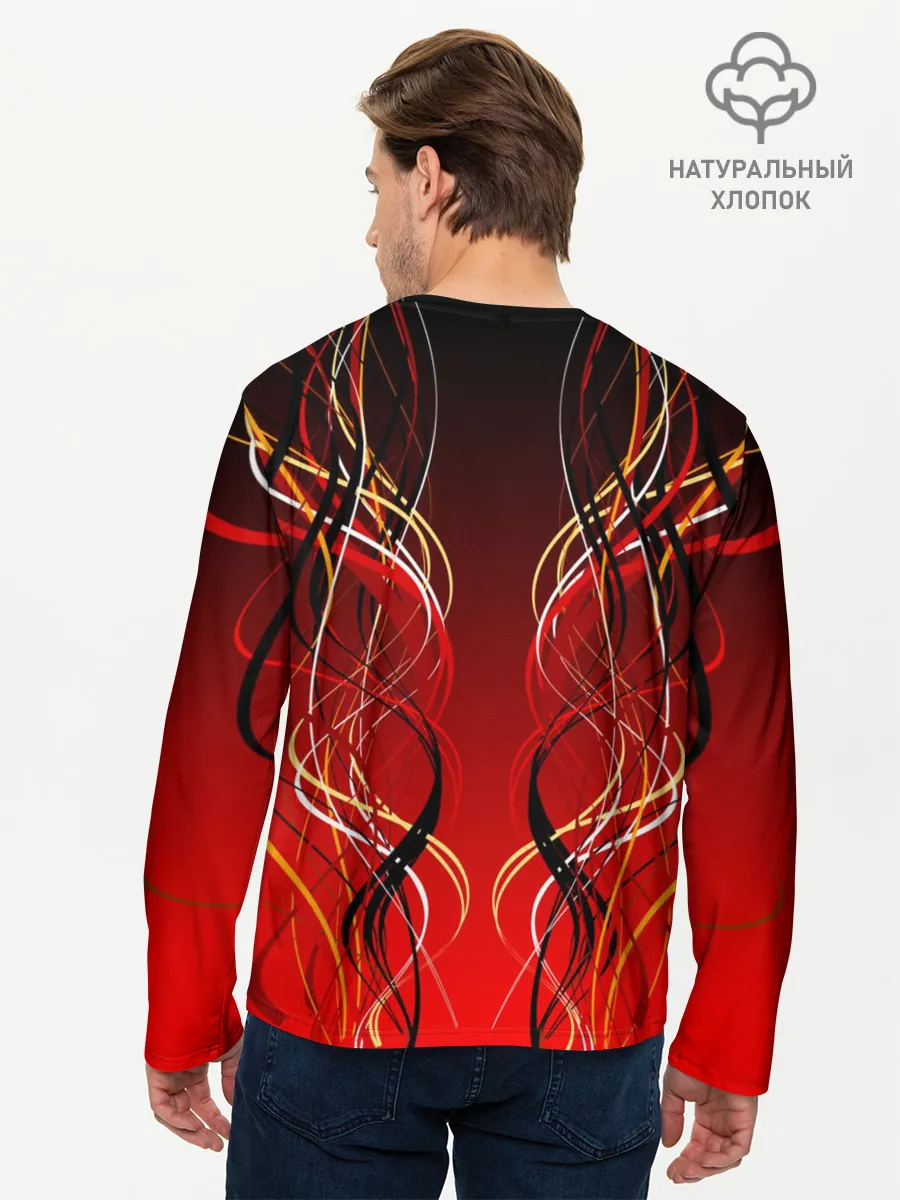 Мужской лонгслив базовый / Эмбер