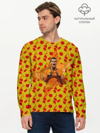 Мужской лонгслив базовый / Бэйл Гарет