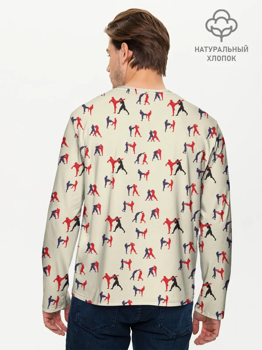 Мужской лонгслив базовый / ММА