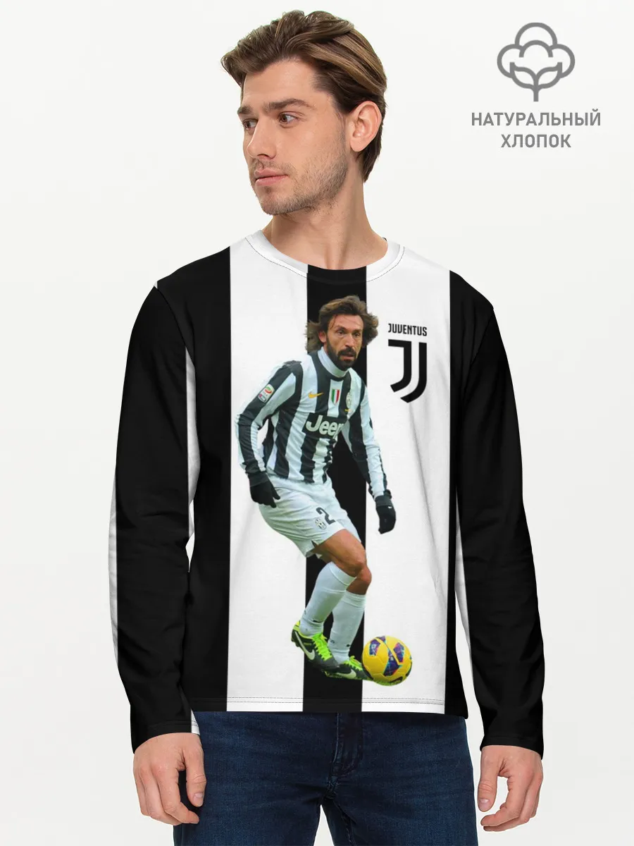 Мужской лонгслив базовый / Andrea Pirlo