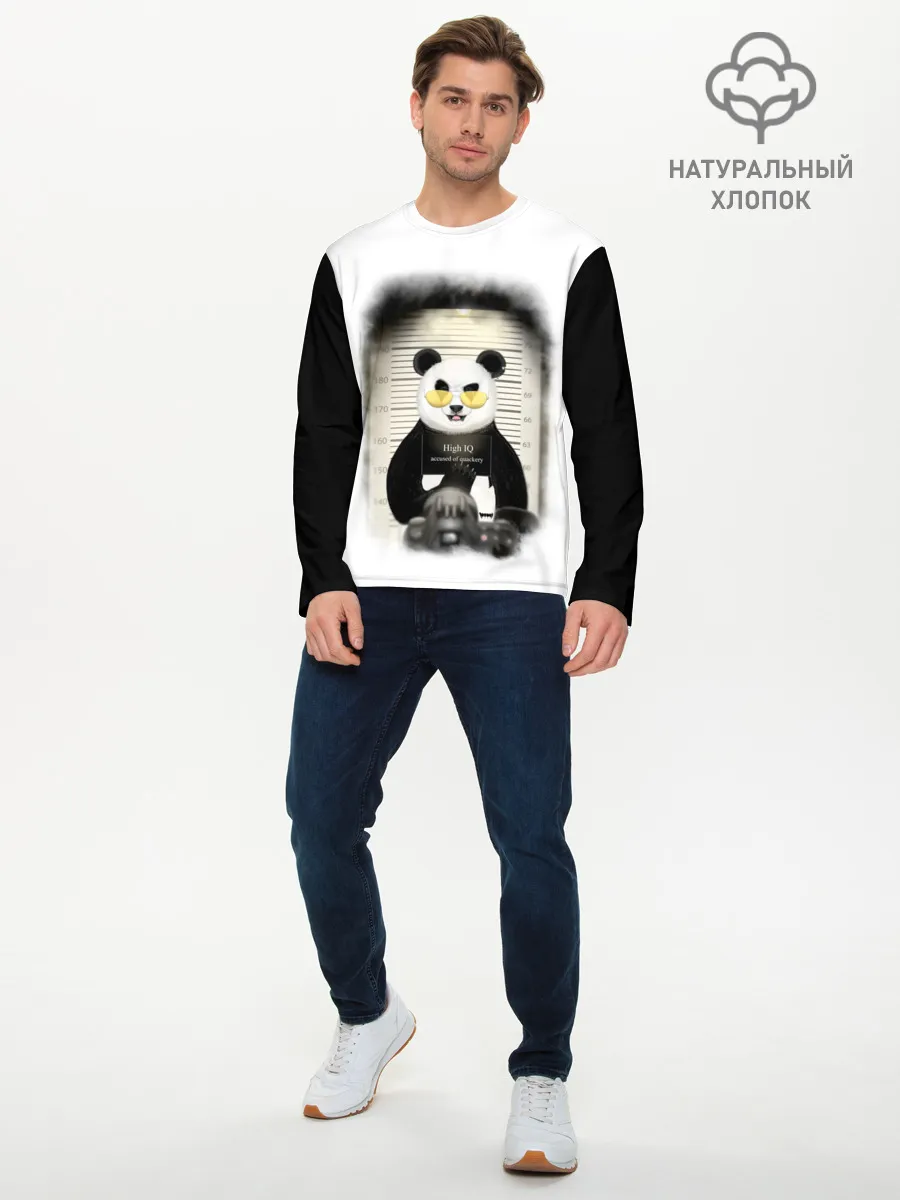 Мужской лонгслив базовый / Yami: hight IQ 3D