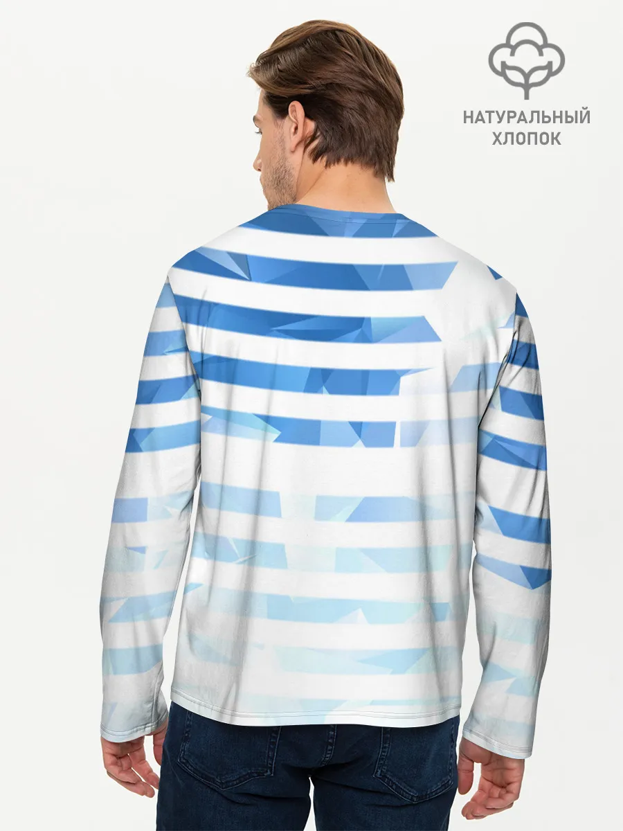 Мужской лонгслив базовый / Серхио Aгуэро