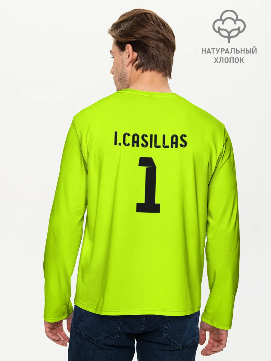 Мужской лонгслив базовый / Iker Casillas