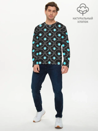 Мужской лонгслив базовый / Жемчужина моря