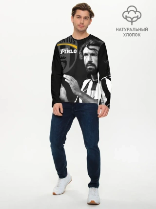 Мужской лонгслив базовый / Андреа Пирло