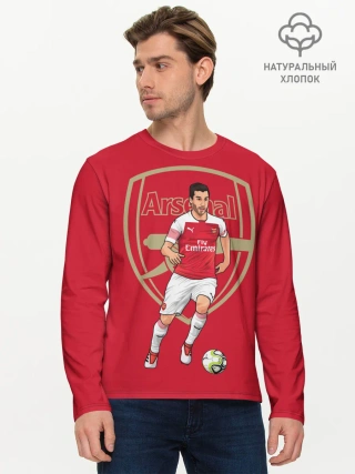 Мужской лонгслив базовый / Генрих Мхитарян