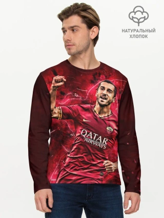 Мужской лонгслив базовый / Генрих Мхитарян