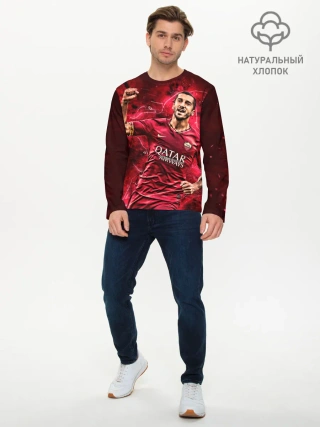 Мужской лонгслив базовый / Генрих Мхитарян