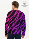 Мужской лонгслив базовый / Похоже на зебру