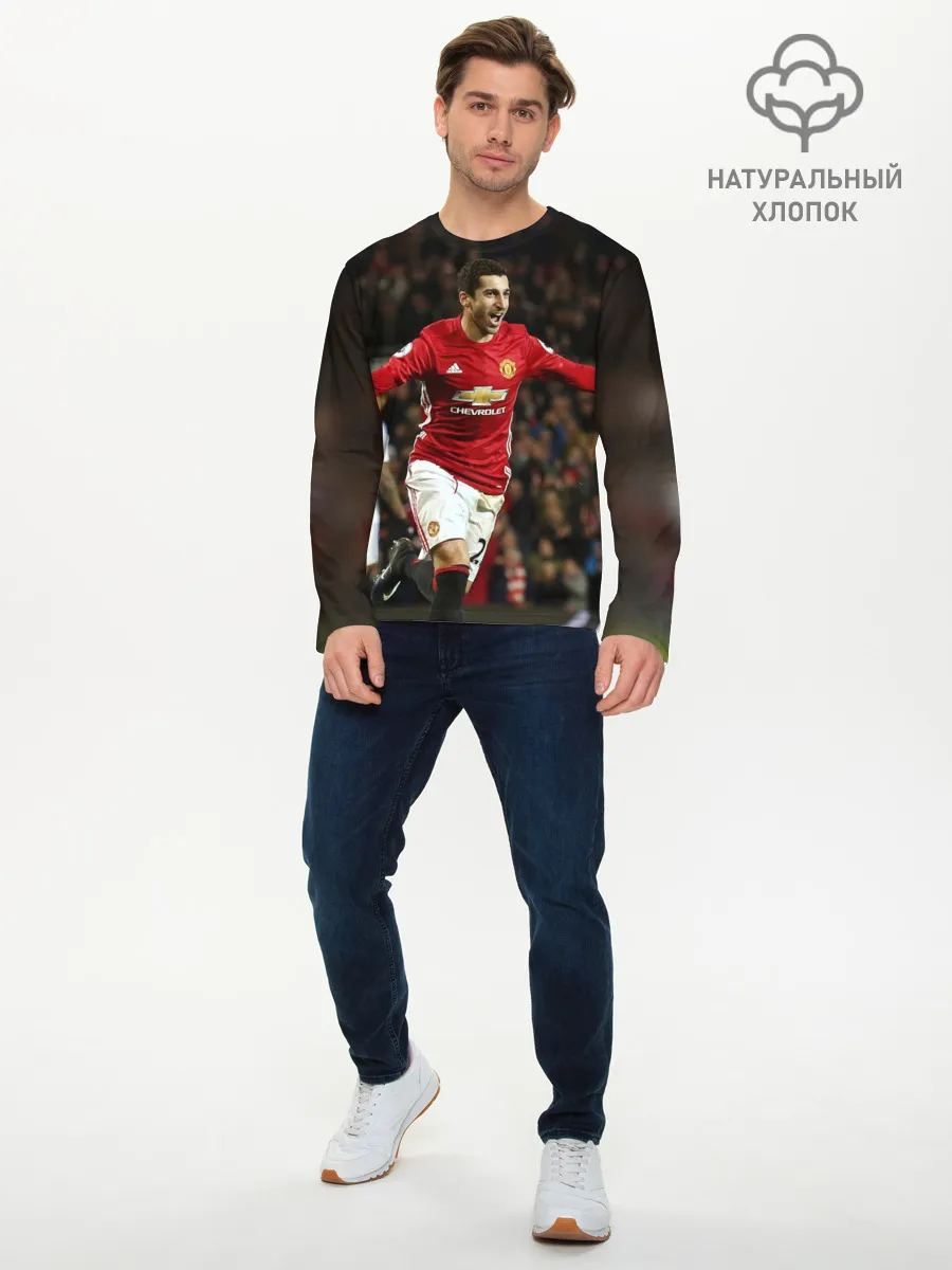 Мужской лонгслив базовый / Henrikh Mkhitaryan