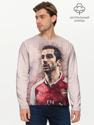 Мужской лонгслив базовый / Генрих Мхитарян