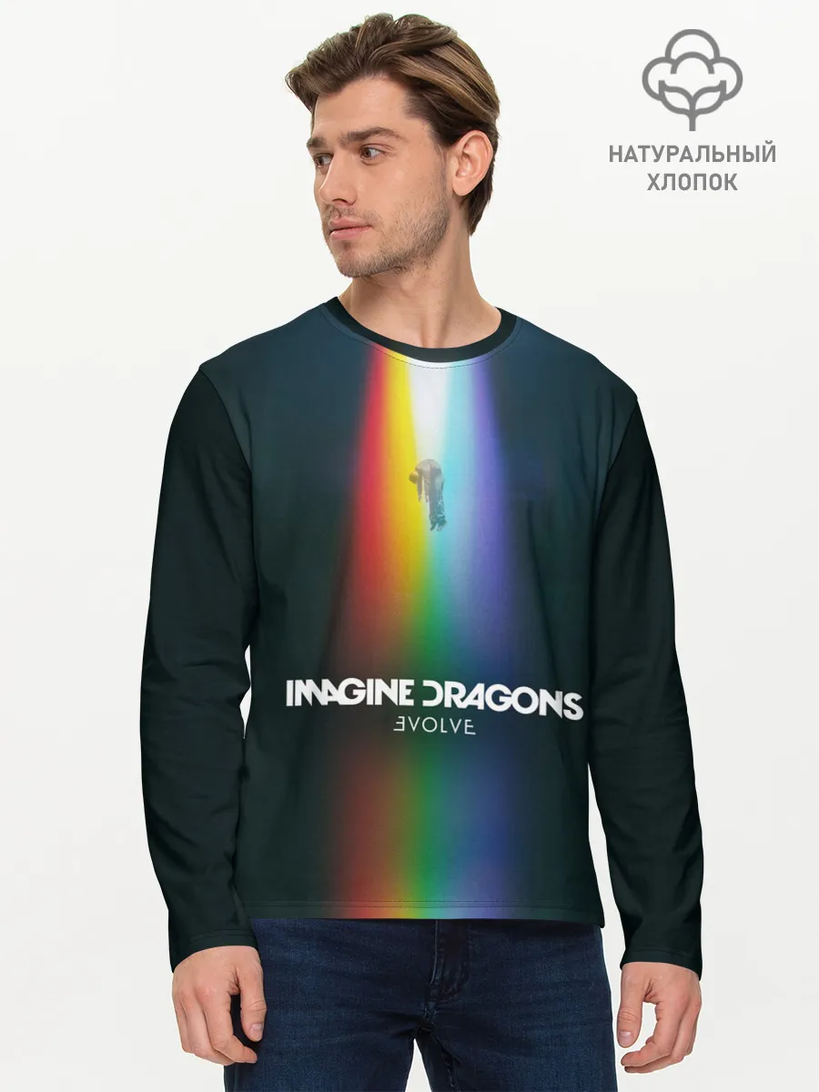 Мужской лонгслив базовый / Imagine Dragons: Evolve