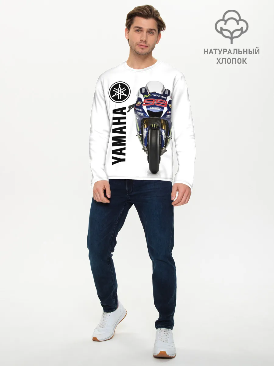 Мужской лонгслив базовый / YAMAHA [002]