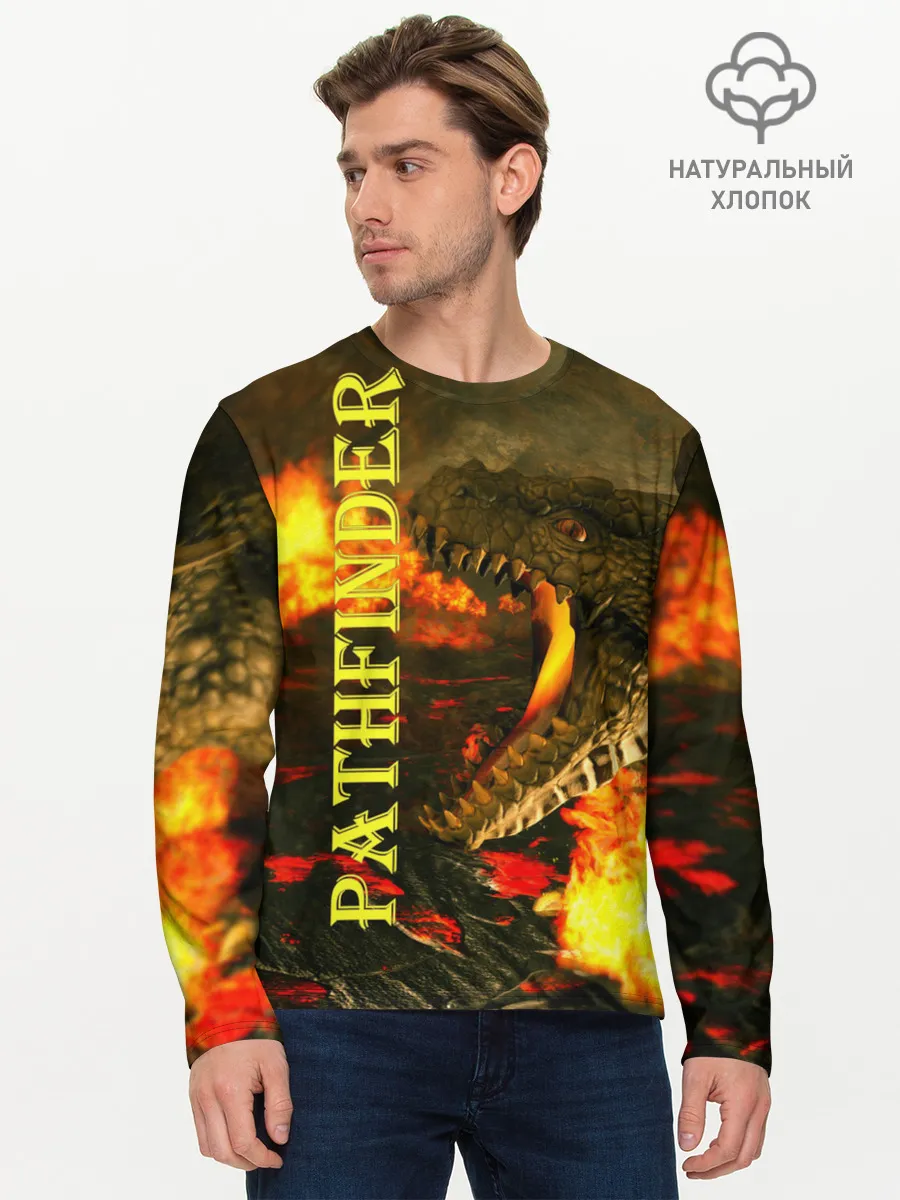 Мужской лонгслив базовый / Pathfinder | НРИ