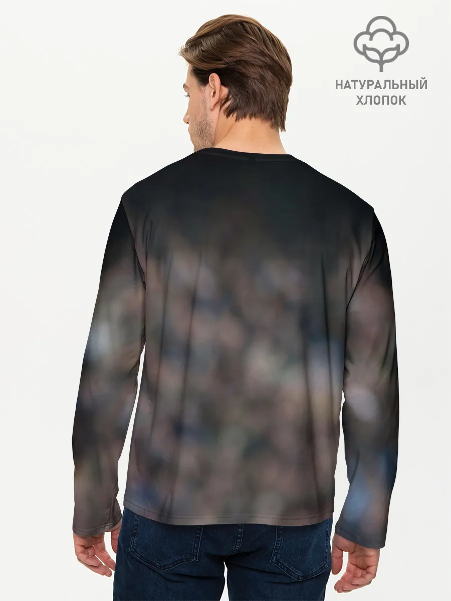 Мужской лонгслив базовый / Серхио Агуэро