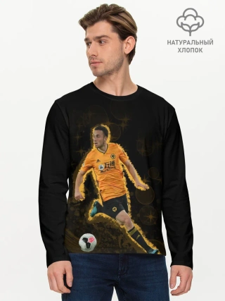 Мужской лонгслив базовый / Диогу Жота