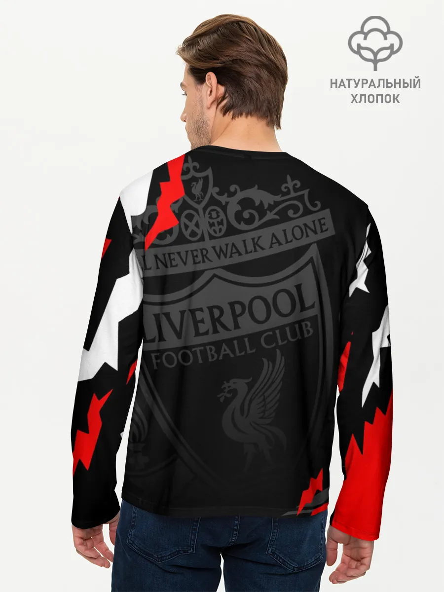 Мужской лонгслив базовый / LIVERPOOL / ЛИВЕРПУЛЬ / СПОРТ