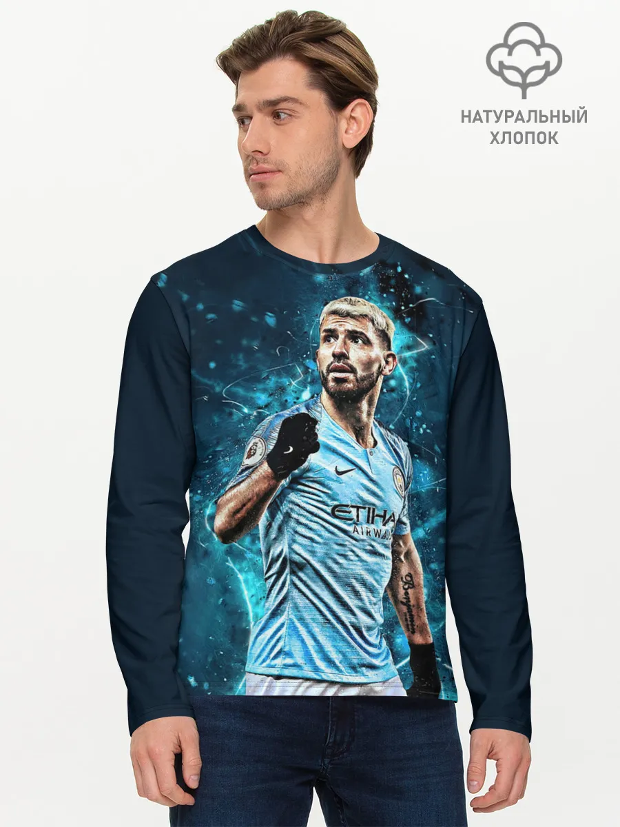 Мужской лонгслив базовый / Sergio Agero