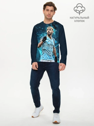 Мужской лонгслив базовый / Sergio Agero