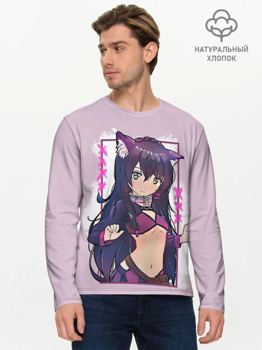 Мужской лонгслив базовый / Рем