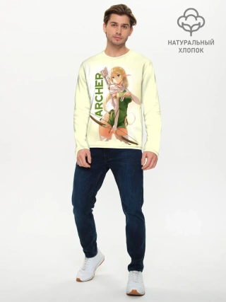 Мужской лонгслив базовый / Archer