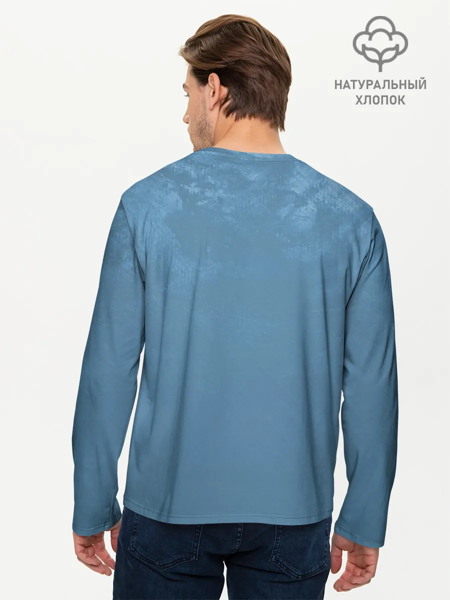 Мужской лонгслив базовый / Король моря