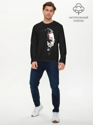 Мужской лонгслив базовый / Кровавый Рагнар