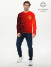 Мужской лонгслив базовый / МАНЧЕСТЕР / MANCHESTER UNITED