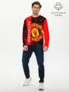Мужской лонгслив базовый / МАНЧЕСТЕР / MANCHESTER UNITED