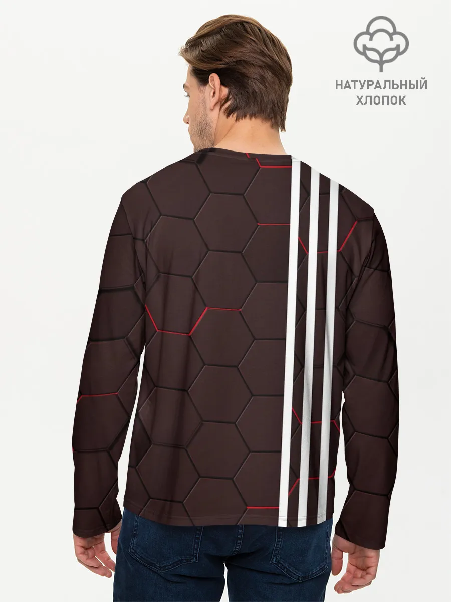 Мужской лонгслив базовый / МАНЧЕСТЕР / MANCHESTER / ПЛИТЫ