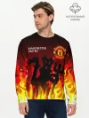 Мужской лонгслив базовый / MANCHESTER UNITED / ДЬЯВОЛ
