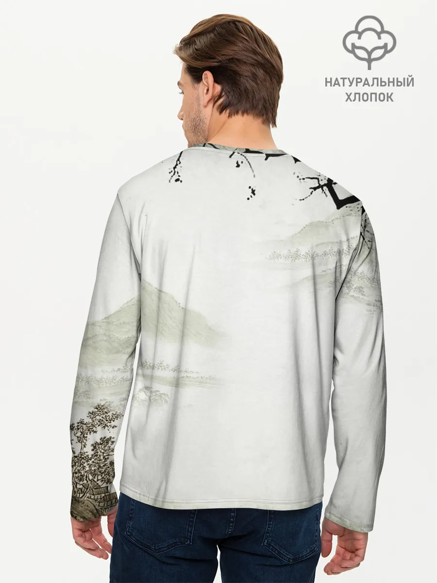 Мужской лонгслив базовый / Аста Чёрный клевер Япония