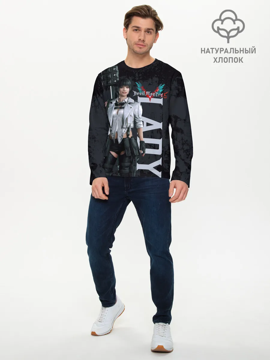 Мужской лонгслив базовый / Lady