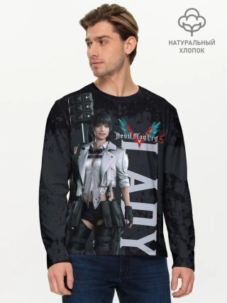 Мужской лонгслив базовый / Lady