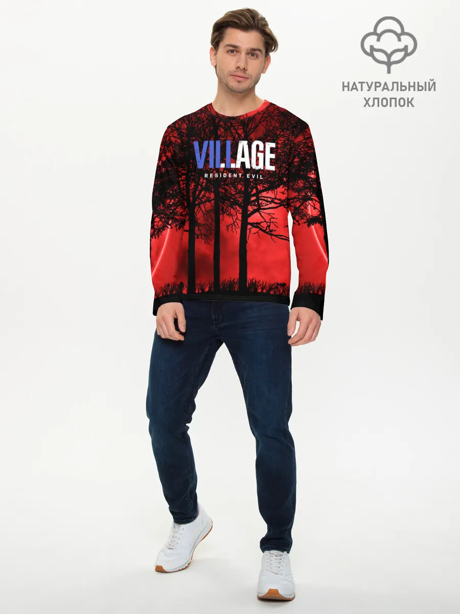 Мужской лонгслив базовый / Resident Evil Village